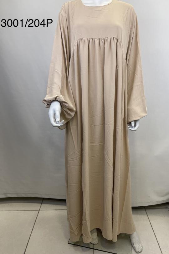 Abaya Femme Noir SILVER FASHION 3001 Efashion Paris