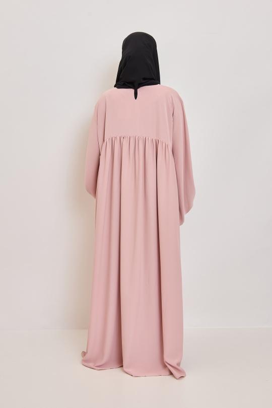 Abaya Femme Noir SILVER FASHION 3001 Efashion Paris