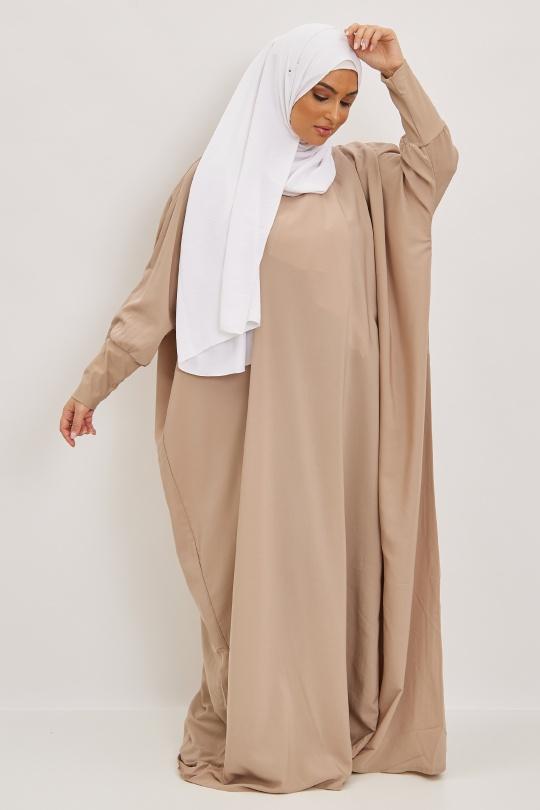 Abaya Femme Beige SILVER FASHION 1908 Efashion Paris