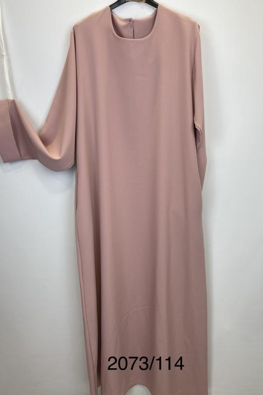 Abaya Femme Beige SILVER FASHION 2073 Efashion Paris