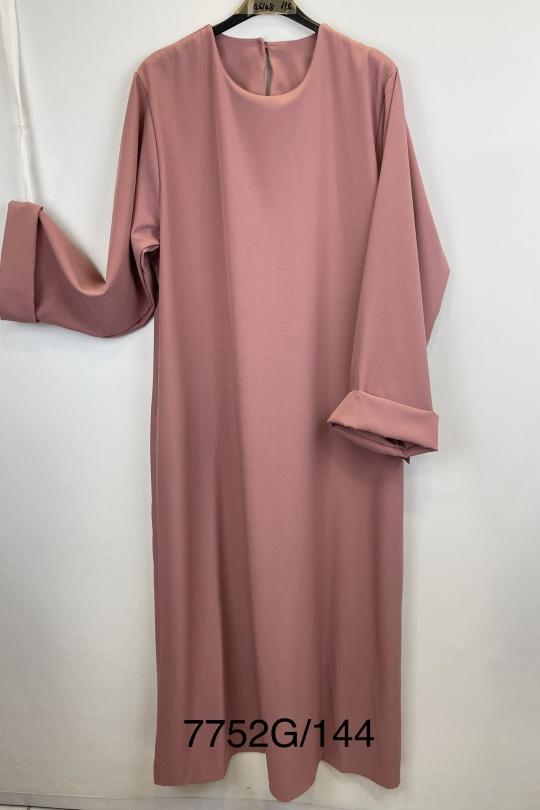 Abaya Femme Noir SILVER FASHION 7752G Efashion Paris