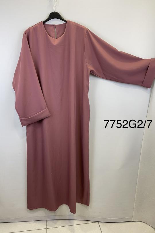 Abaya Femme Noir SILVER FASHION 7752G Efashion Paris