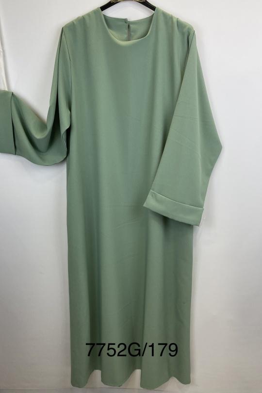 Abaya Femme Noir SILVER FASHION 7752G Efashion Paris