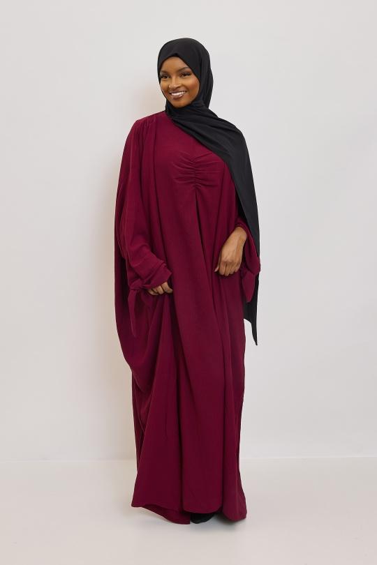 Abaya Femme Beige SILVER FASHION 2601 Efashion Paris