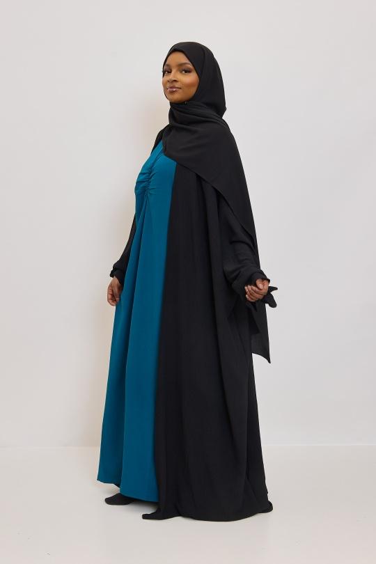 Abaya Femme Beige SILVER FASHION 2601 Efashion Paris