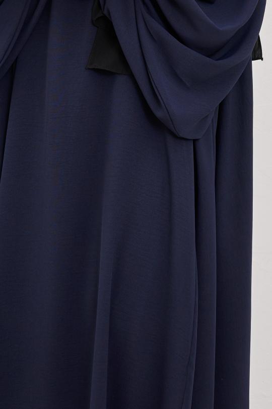 Abaya Femme Marine SILVER FASHION 2166 Efashion Paris