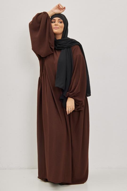 Abaya Femme Marine SILVER FASHION 2166 Efashion Paris