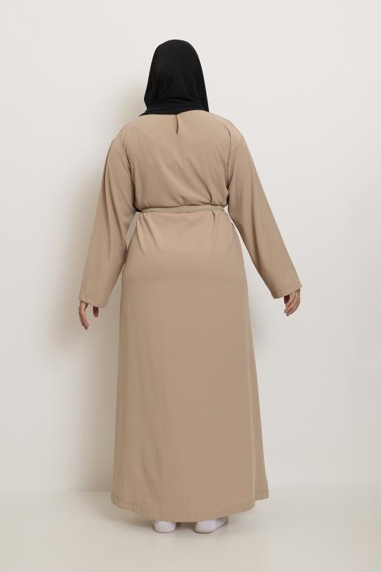 Abaya Femme Beige SILVER FASHION 2009R Efashion Paris
