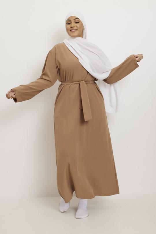 Abaya Femme Beige SILVER FASHION 2009R Efashion Paris