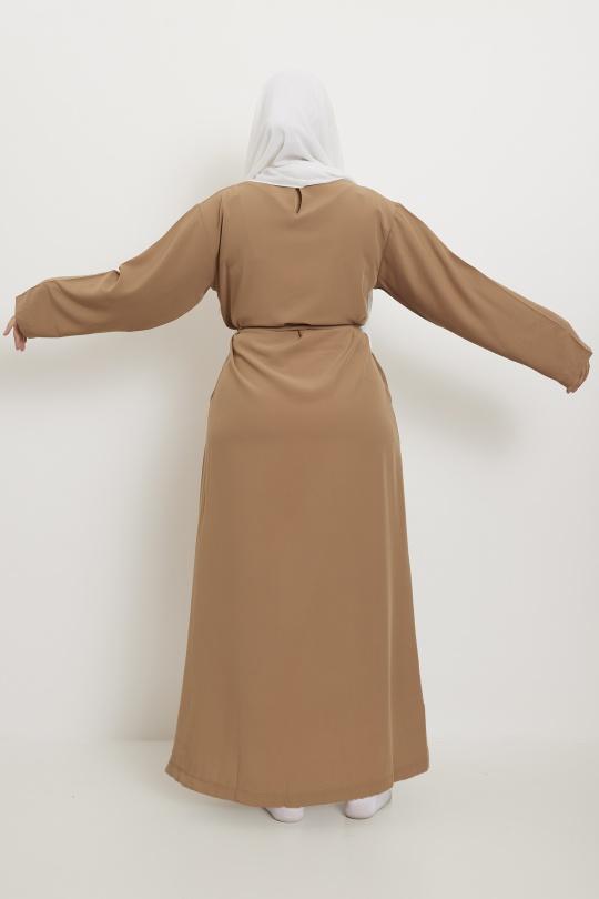 Abaya Femme Beige SILVER FASHION 2009R Efashion Paris