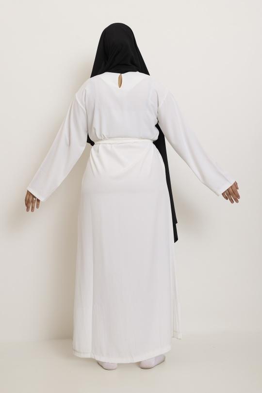 Abaya Femme Beige SILVER FASHION 2009R Efashion Paris