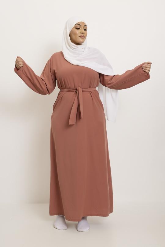 Abaya Femme Beige SILVER FASHION 2009R Efashion Paris