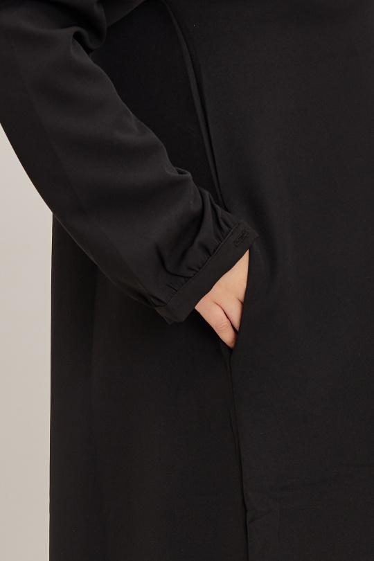 Abaya Femme Noir SILVER FASHION 2112 Efashion Paris