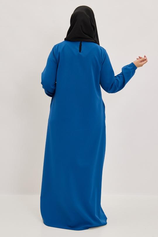 Abaya Femme Noir SILVER FASHION 2112 Efashion Paris