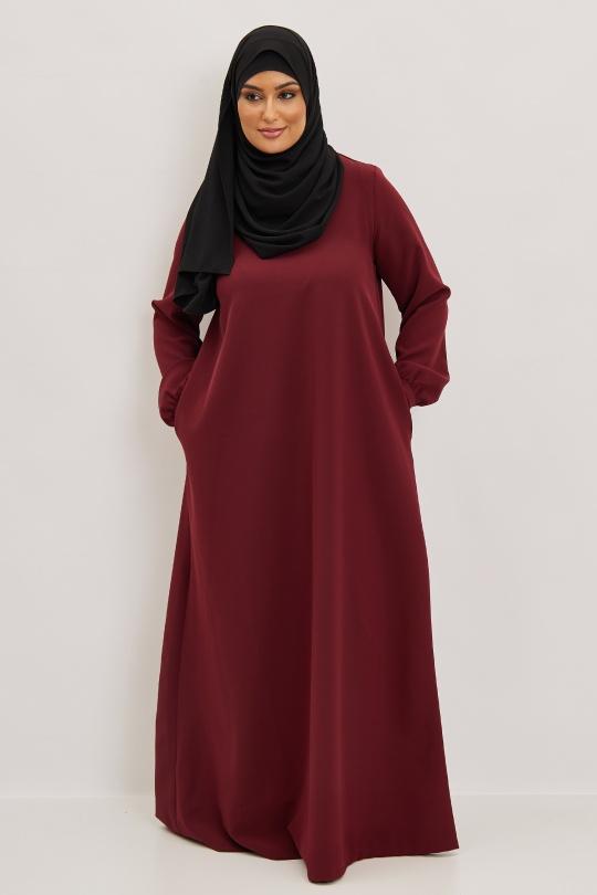 Abaya Femme Noir SILVER FASHION 2112 Efashion Paris