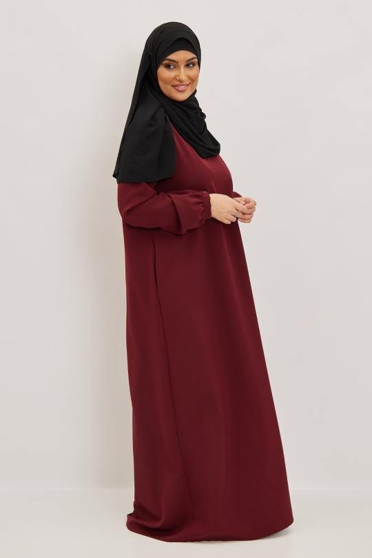 Abaya Femme Noir SILVER FASHION 2112 Efashion Paris