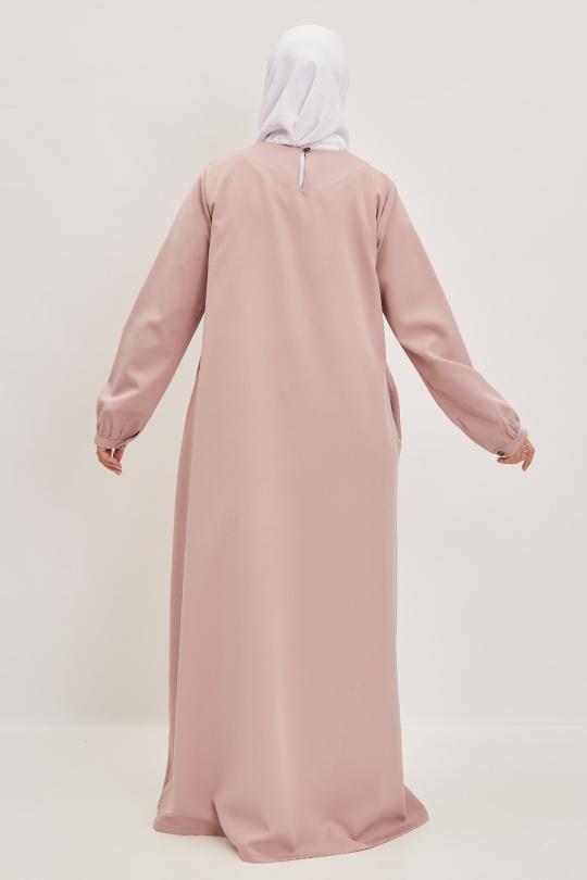 Abaya Femme Noir SILVER FASHION 2112 Efashion Paris