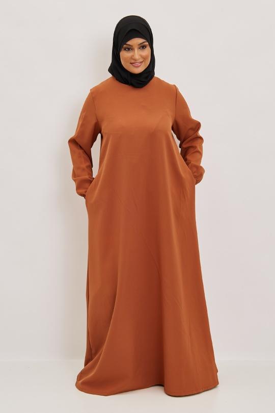 Abaya Femme Noir SILVER FASHION 2112 Efashion Paris