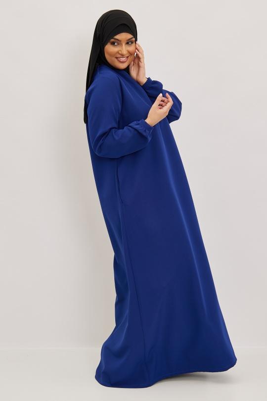 Abaya Femme Noir SILVER FASHION 2112 Efashion Paris