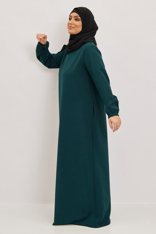 Abaya Femme Noir SILVER FASHION 2112 Efashion Paris
