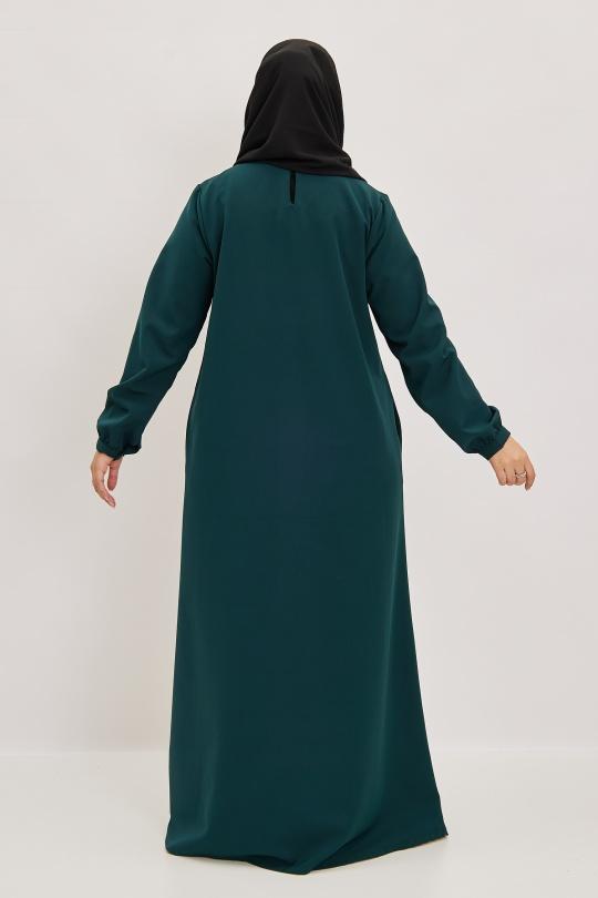 Abaya Femme Noir SILVER FASHION 2112 Efashion Paris
