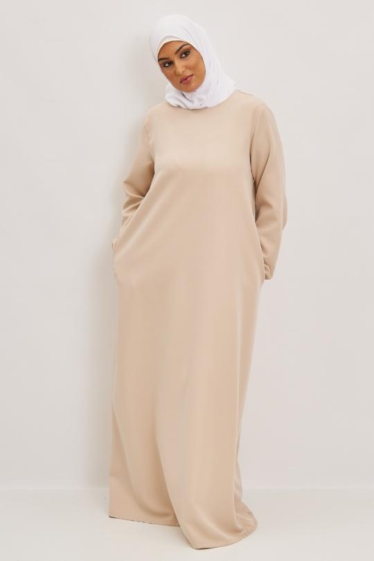 Abaya Femme Noir SILVER FASHION 2112 Efashion Paris