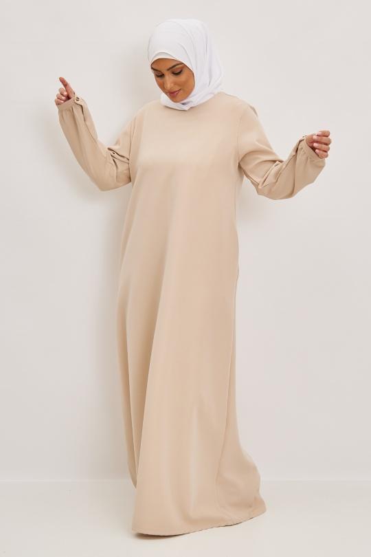 Abaya Femme Noir SILVER FASHION 2112 Efashion Paris
