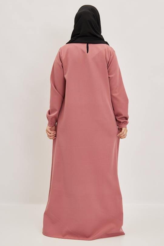 Abaya Femme Noir SILVER FASHION 2112 Efashion Paris