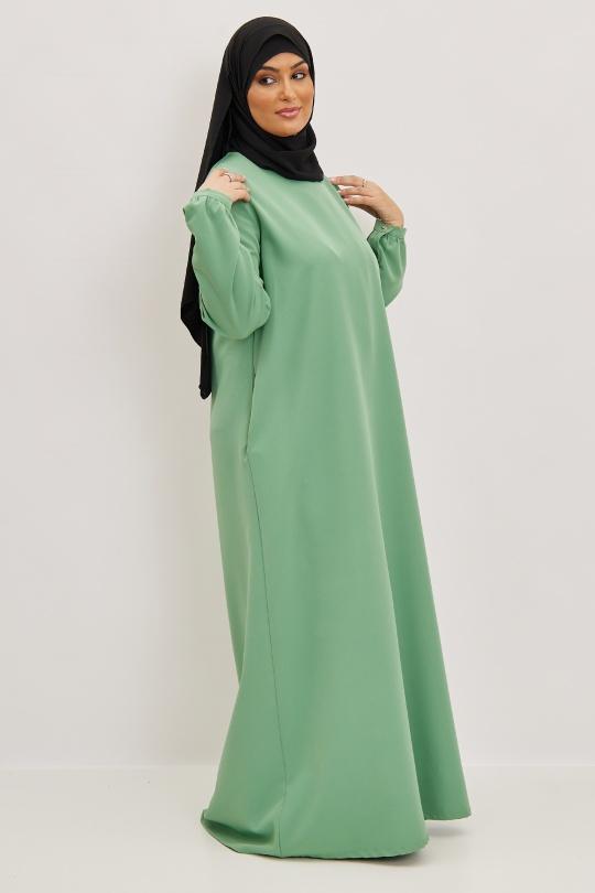 Abaya Femme Noir SILVER FASHION 2112 Efashion Paris