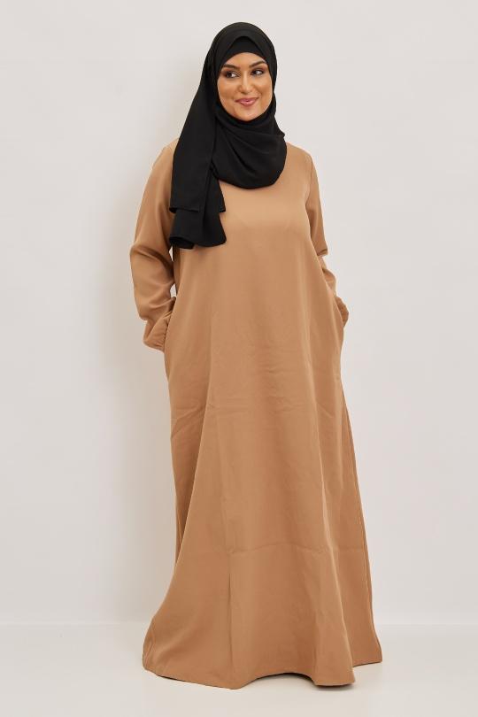 Abaya Femme Noir SILVER FASHION 2112 Efashion Paris