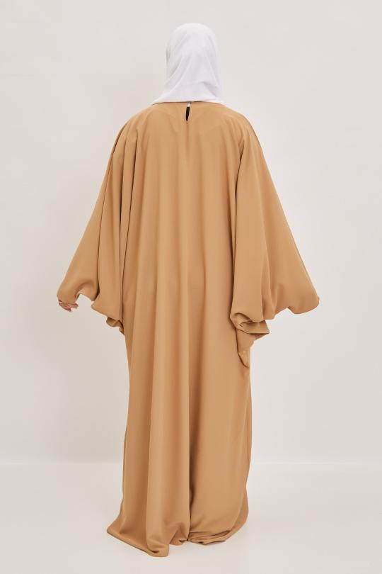 Abaya Femme Camel SILVER FASHION 2147 Efashion Paris