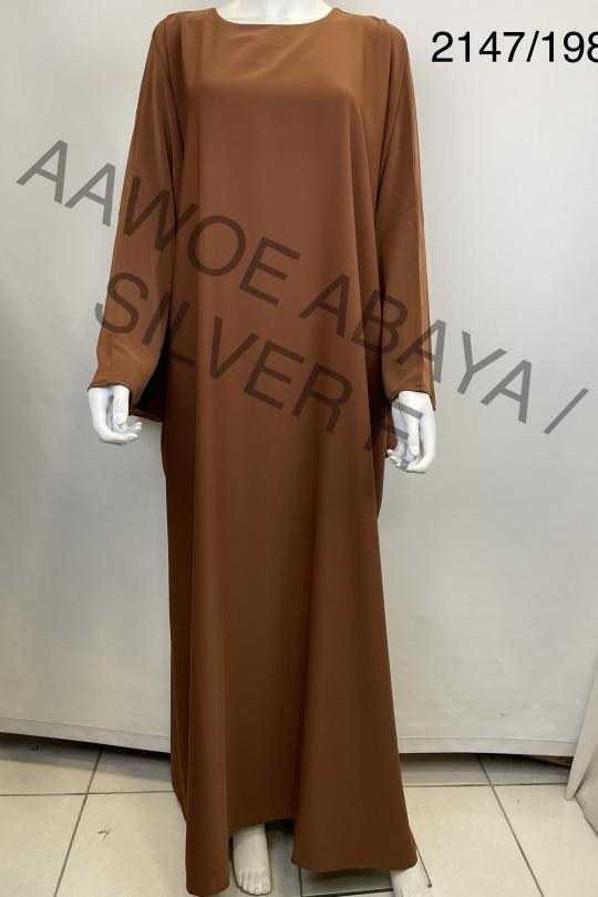 Abaya Femme Camel SILVER FASHION 2147 Efashion Paris