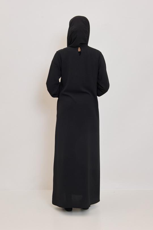 Abaya Femme Beige SILVER FASHION 2251 Efashion Paris
