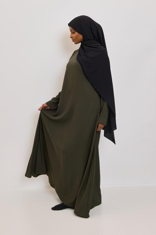 Abaya Femme Beige SILVER FASHION 2251 Efashion Paris