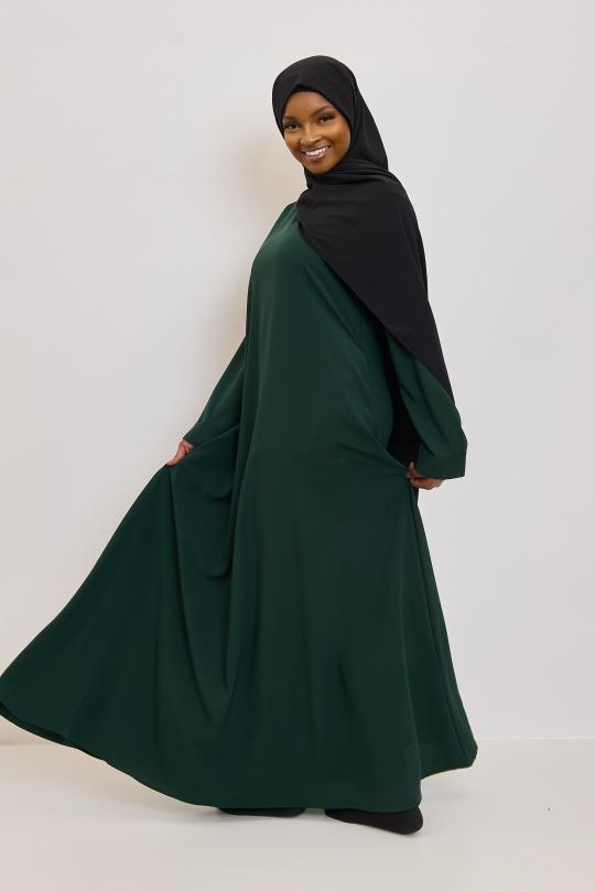 Abaya Femme Beige SILVER FASHION 2251 Efashion Paris