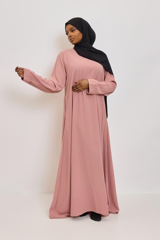 Abaya Femme Beige SILVER FASHION 2251 Efashion Paris