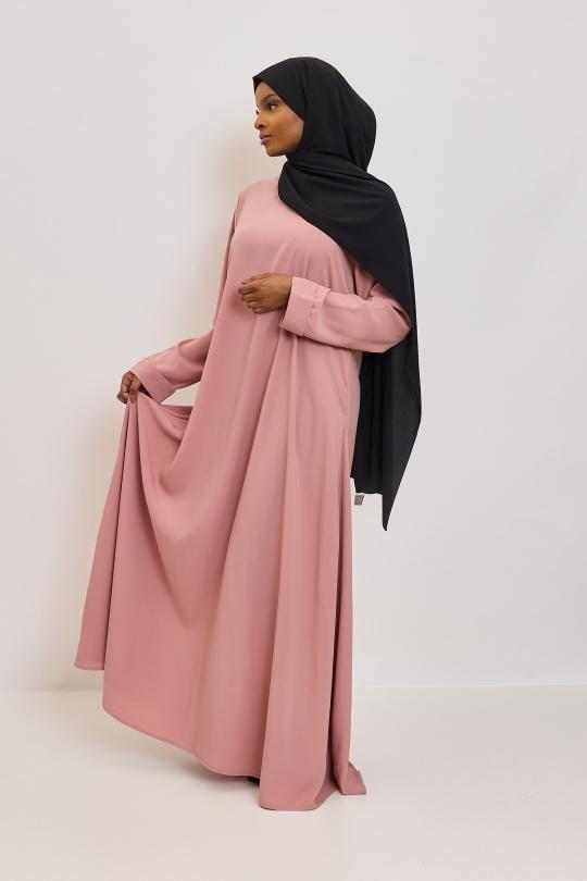 Abaya Femme Beige SILVER FASHION 2251 Efashion Paris