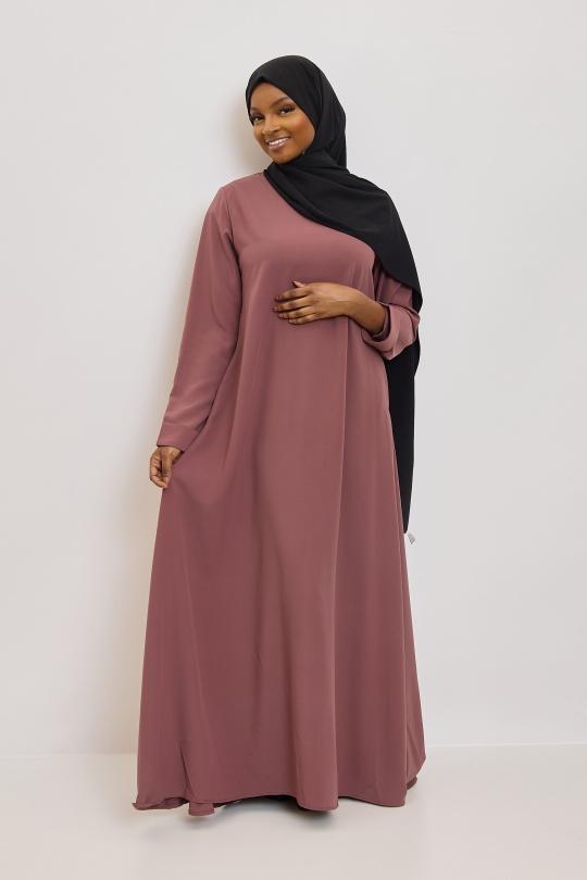 Abaya Femme Beige SILVER FASHION 2251 Efashion Paris