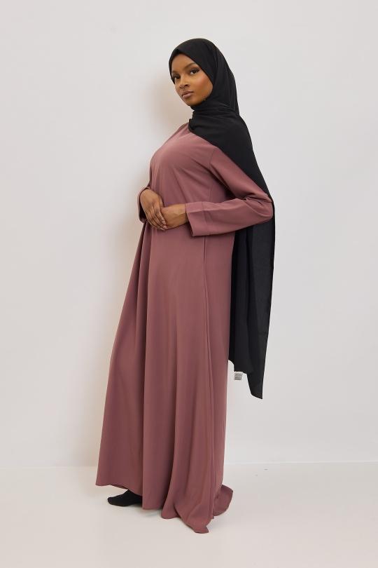 Abaya Femme Beige SILVER FASHION 2251 Efashion Paris