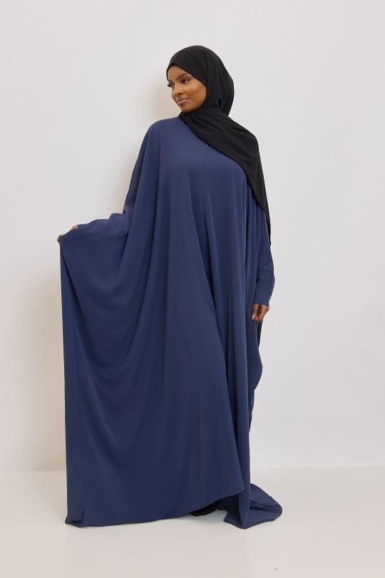 Abaya Femme Noir SILVER FASHION 6171 Efashion Paris