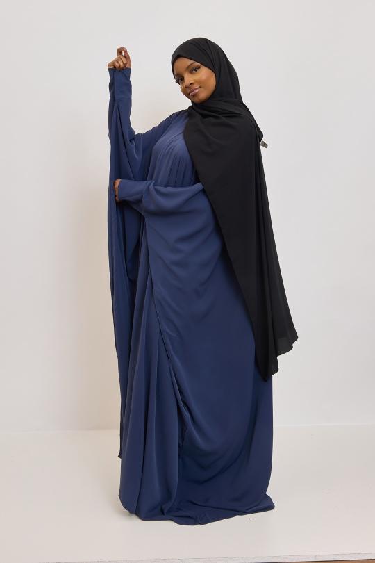 Abaya Femme Noir SILVER FASHION 6171 Efashion Paris