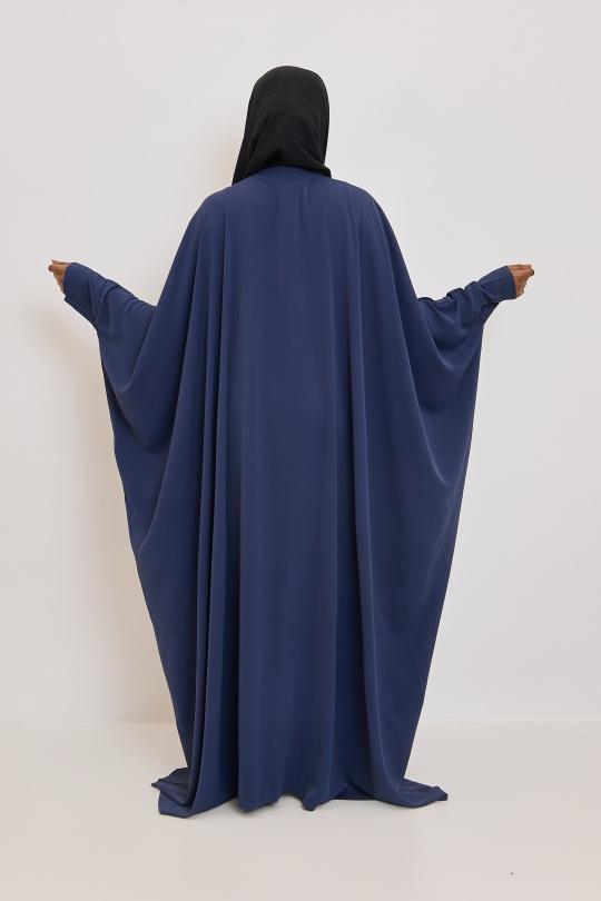 Abaya Femme Noir SILVER FASHION 6171 Efashion Paris
