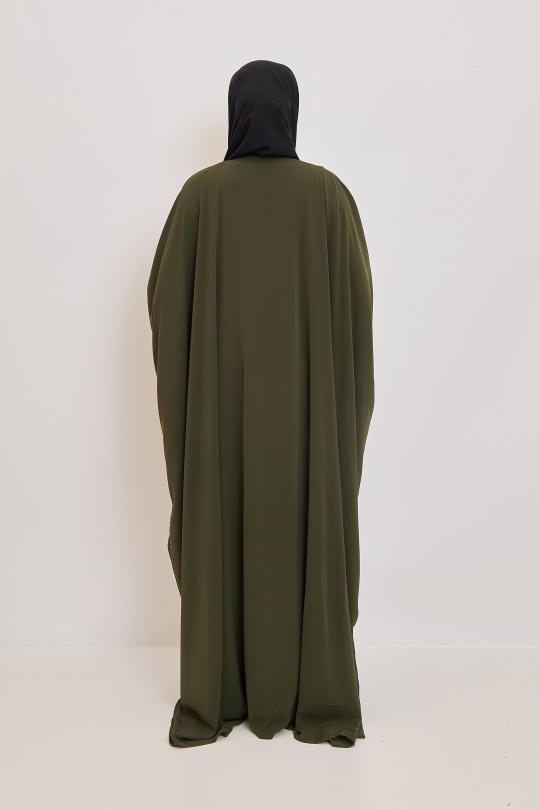 Abaya Femme Noir SILVER FASHION 6171 Efashion Paris