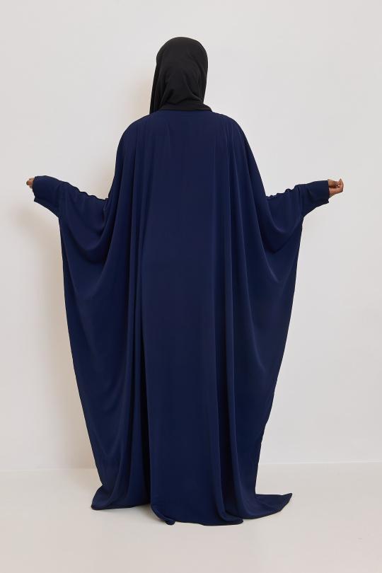 Abaya Femme Noir SILVER FASHION 6171 Efashion Paris