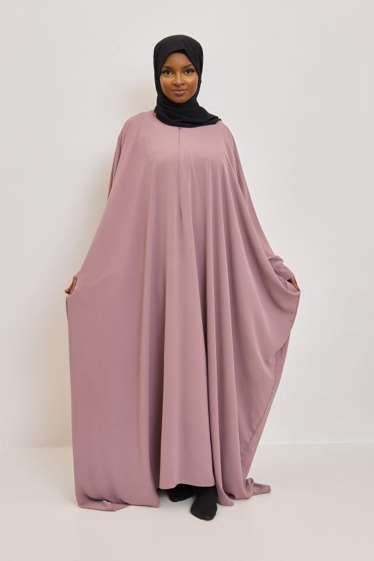Abaya Femme Noir SILVER FASHION 6171 Efashion Paris