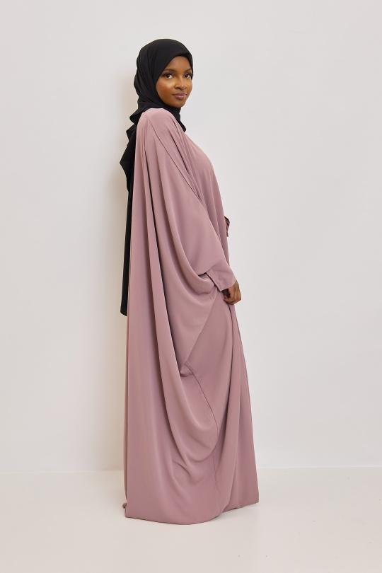 Abaya Femme Noir SILVER FASHION 6171 Efashion Paris