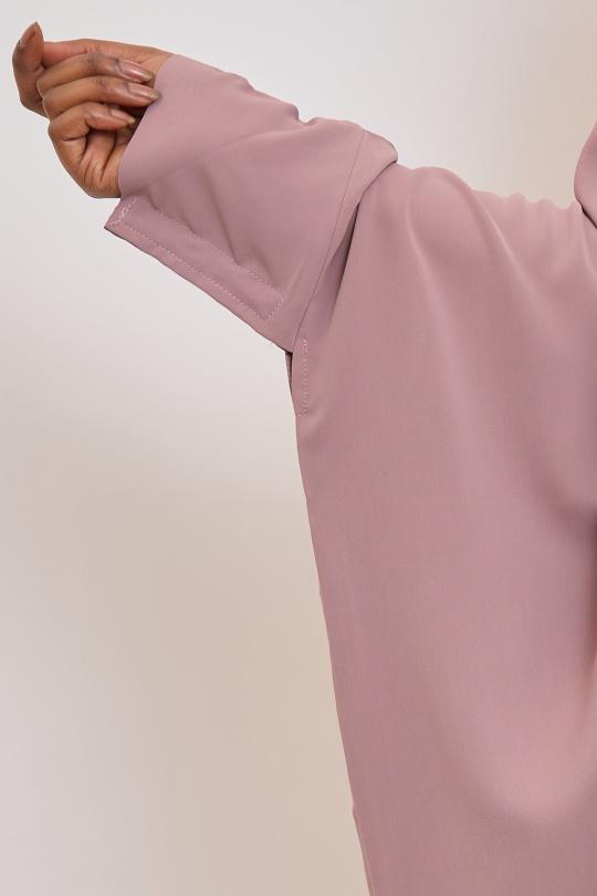 Abaya Femme Noir SILVER FASHION 6171 Efashion Paris