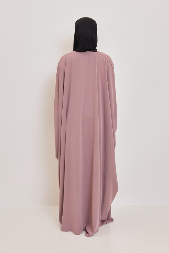 Abaya Femme Noir SILVER FASHION 6171 Efashion Paris
