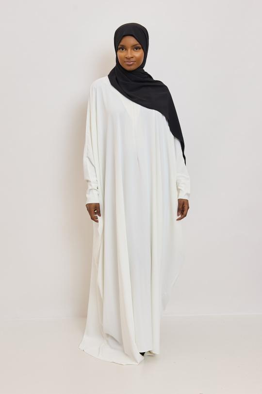 Abaya Femme Noir SILVER FASHION 6171 Efashion Paris