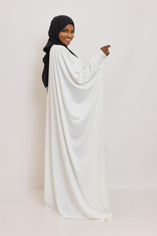 Abaya Femme Noir SILVER FASHION 6171 Efashion Paris